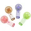 Colorful portable small fan with USB charging, mini silent for dormitory and office use Item Picture
